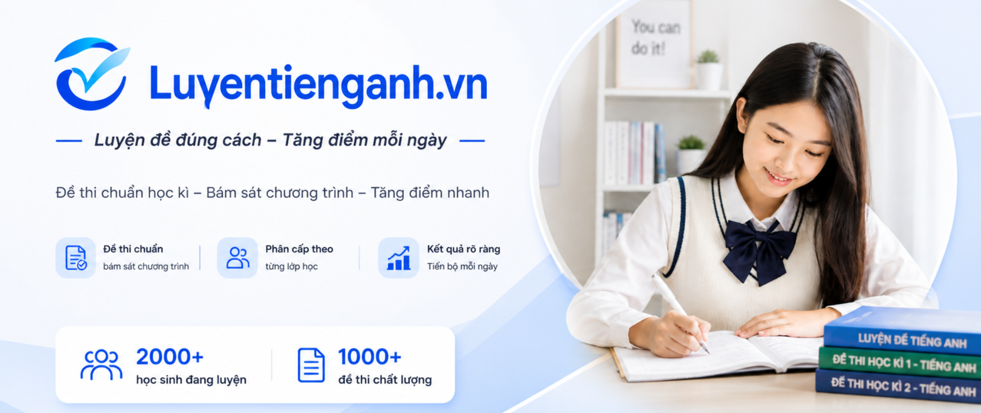 Luyện Thi Tiếng Anh Lớp 1–12 – Chất Lượng Cao, Hiệu Quả Vượt Trội